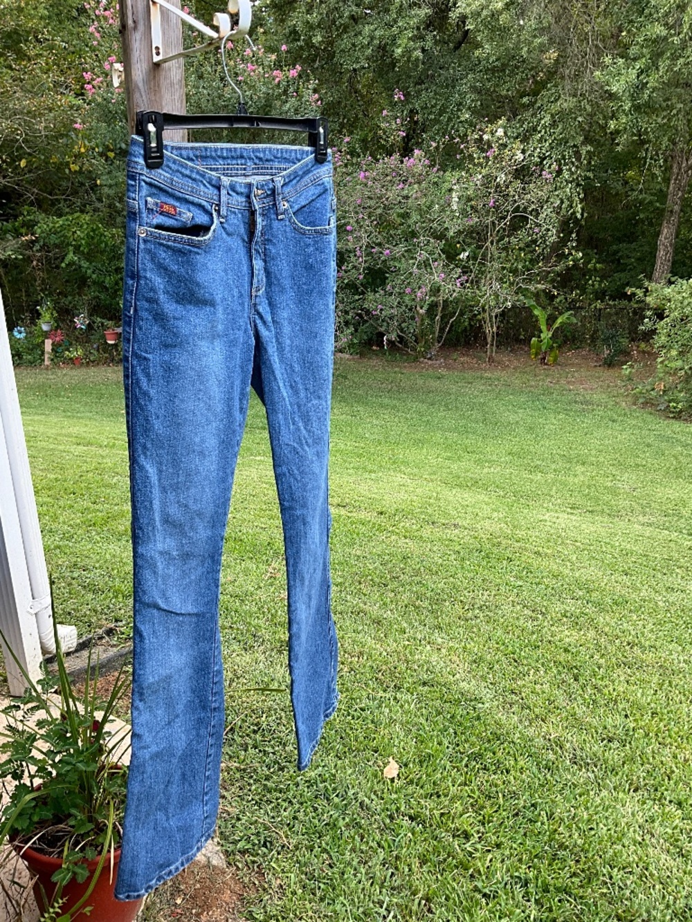 VIntage Lee • Medium Wash 99% Cotton Bootcut Jeans • 33” Inseam • 8L, - Picture 1 of 10